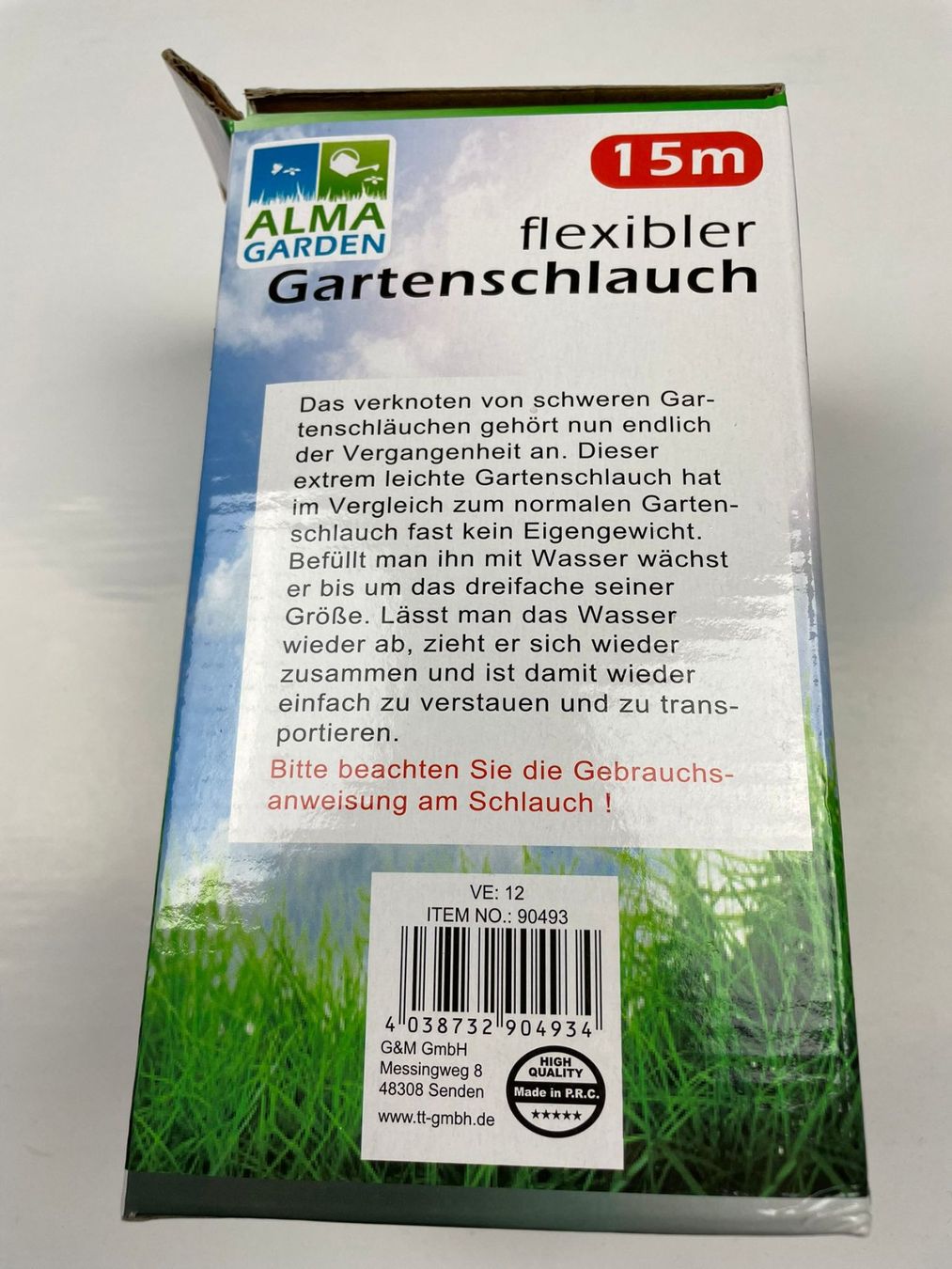 Tubi & Tubi flessibili: Gartenschlauch flexibel | 15m – Nuovo e nell'imballaggio originale da Wängi venduto da LiqKojote 2