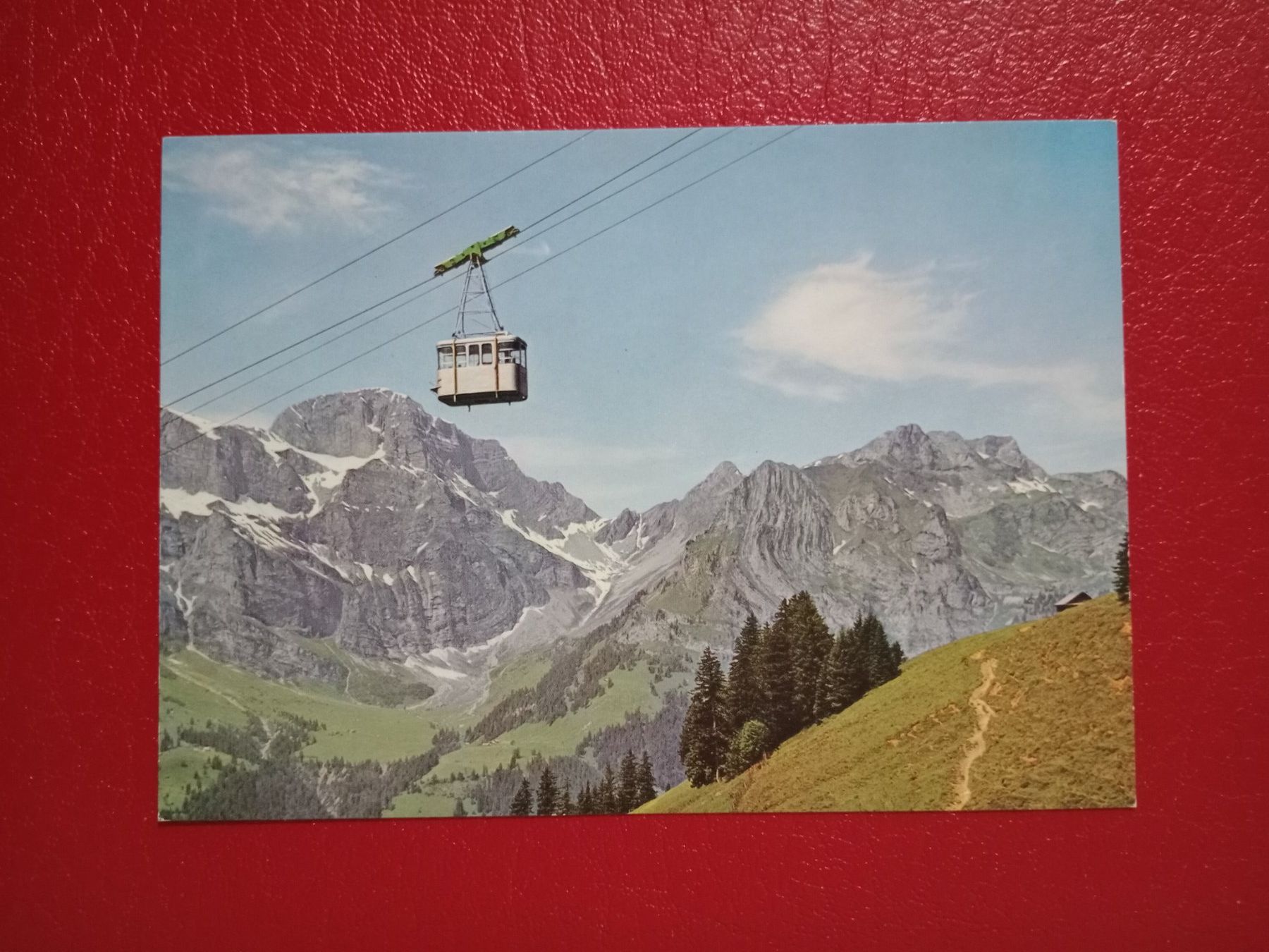 Ansichtskarten: Luftseilbahn Engelberg-Brunni Obwalden – Gebraucht aus Küttigen von Melisch1000