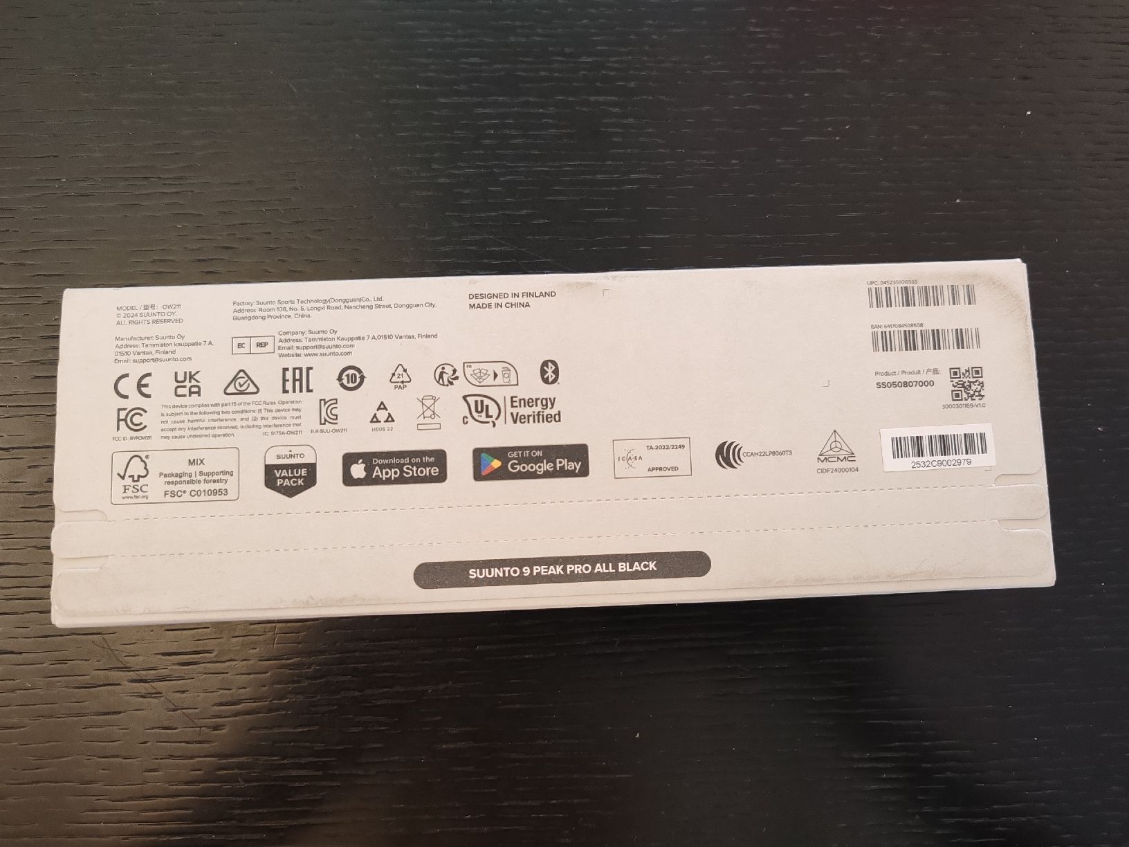 Suunto Smartwatch: Suunto 9 Peak Pro - Neu – Nuovo e nell'imballaggio originale da Bern venduto da PrettyGood 1