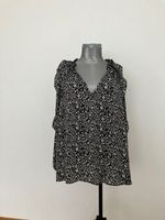 Blouse femme noire à motifs floraux,  Violeta T M
