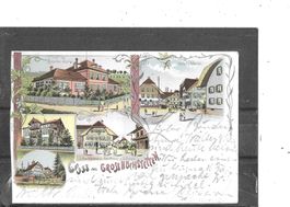 BE Gruss aus Grosshöchstetten 1907 (Litho)