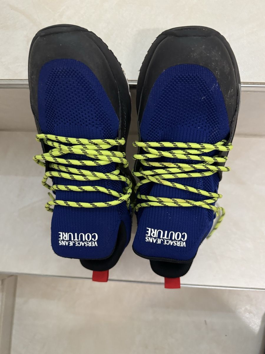 Versace Chaussures hommes: Versace Herren Gr 43 blau  – D'occasion à Oetwil am See par cos_lzr8 1