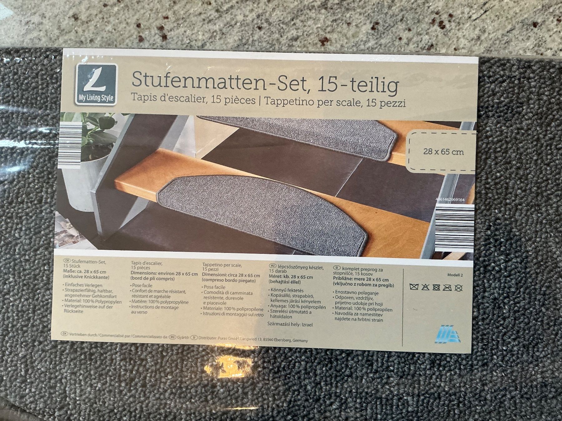Scale: treppenstufen-teppiche – Nuovo e nell'imballaggio originale da Kerzers venduto da MarianneRamseier