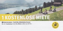 Bon Niederhorn Kostenlose Trotti Bike Miete im wert von 18.-