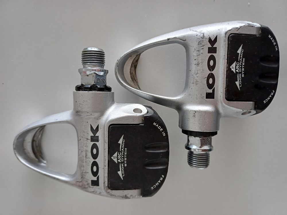 Pédales De Vélo Course Vintage - Années 1940/50 - Modèle D'occasion Pour Restauration