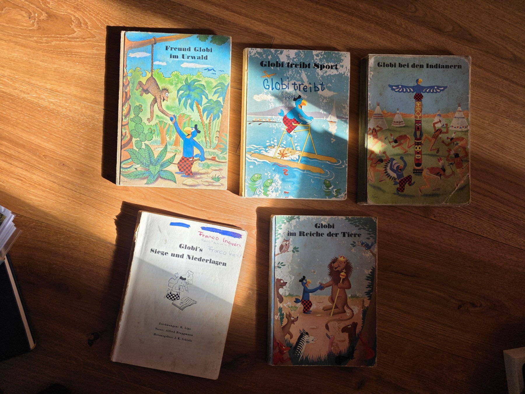Fumetti: Konvolut 5 alte Globi - Bücher - Comic – Usato da Walterswil BE venduto da Lonitti