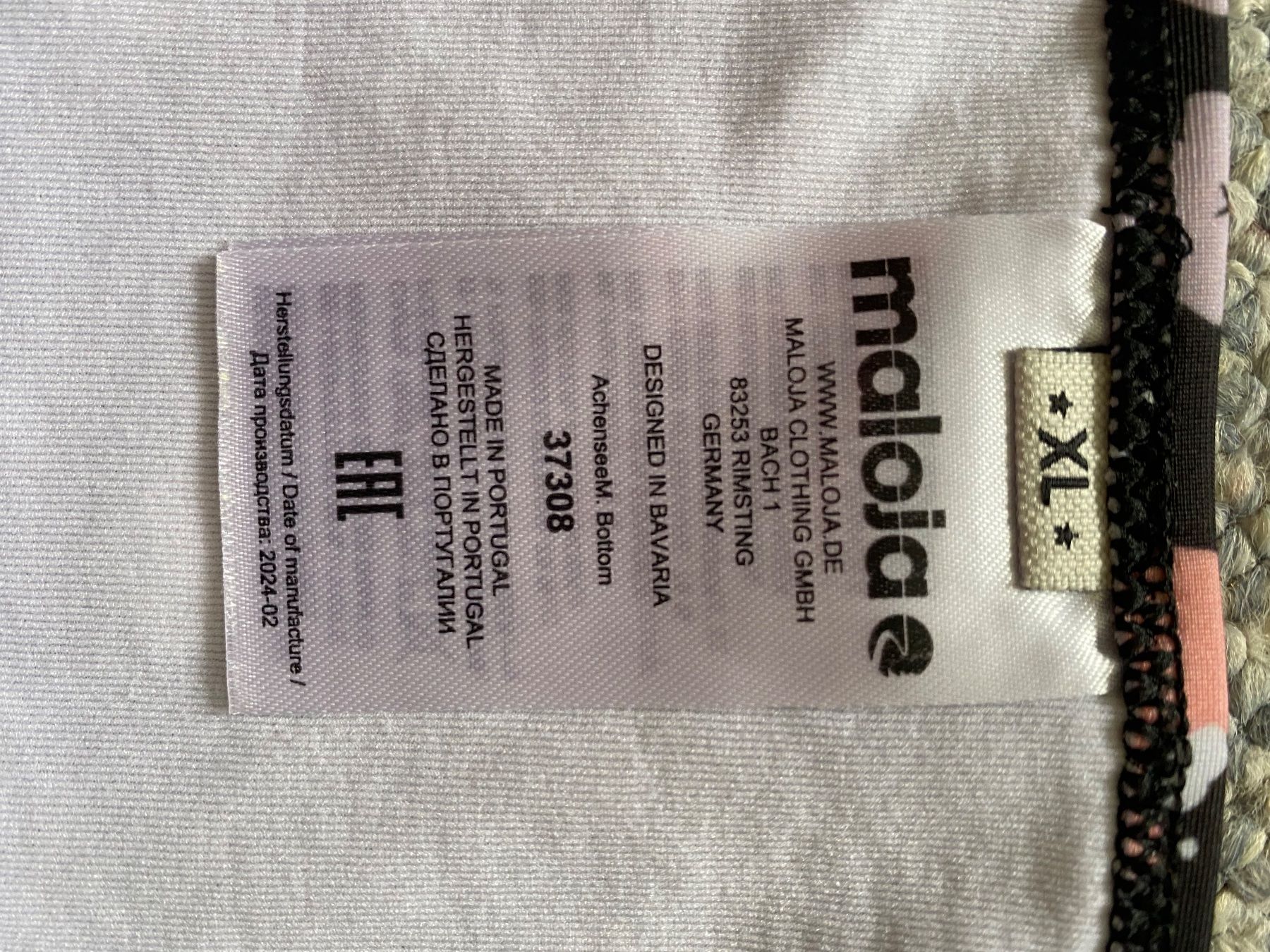 Maloja Costumi da bagno & Bikini: Maloja Bikini Gr. M/XL, Deep Black Flora – Nuovo (secondo la descrizione) da Summaprada venduto da hirschuh506 1