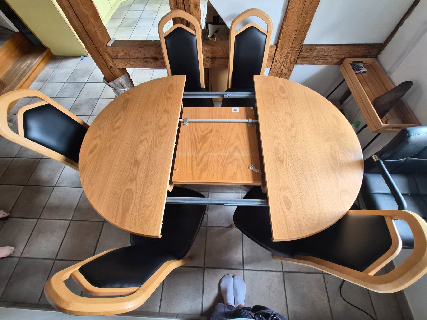Tavoli: Esszimmertisch mit 6 Stühlen, Eiche hell, Top Zustand! – Usato da Mellingen venduto da ReLoveit 3