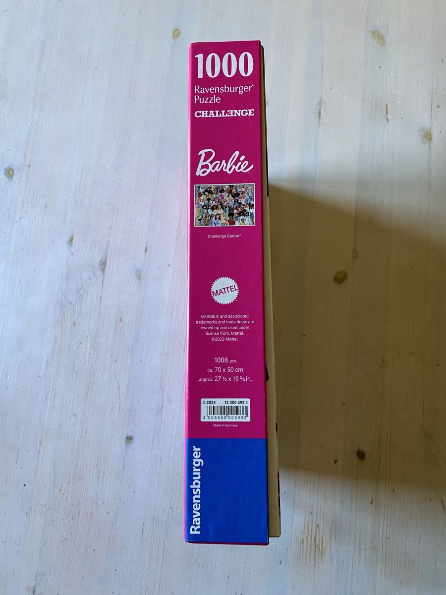 Ravensburger Puzzles: Barbie Challenge Puzzle 1000 – D'occasion à Unterägeri par Simonolga 2