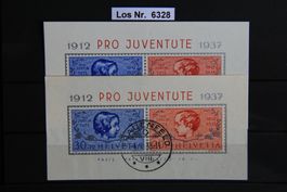 PJ 1937 Block sauber gestempelt und Postfrisch **   Los 6328