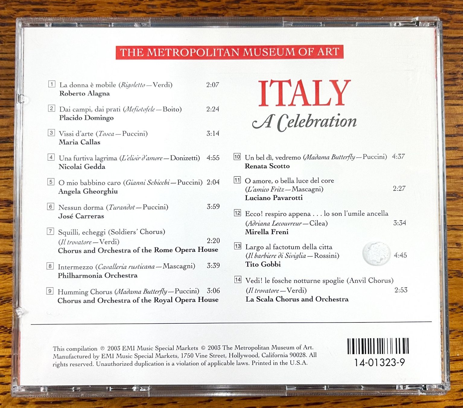 CD: ITALY - A Celebration CD – Usato da Oftringen venduto da Vucki 1