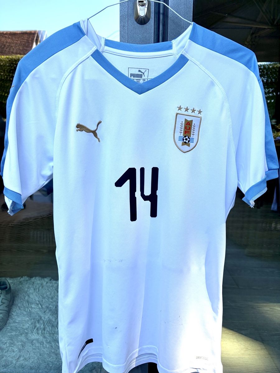 Puma Canottiere & Pantaloni: Uruguay Trikot #14 Torreira – Usato da Pully venduto da FunkyGames