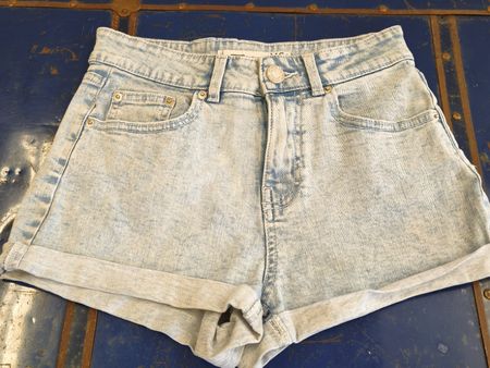 FB Sister Jeansshorts XS Damen hellblau guter Zustand