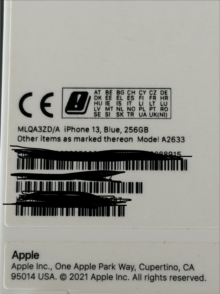 Apple Telefoni cellulari / Smartphones: iPhone 13 256GB Bleu + Rhinoshield + accessoires – Usato da Le Mont-sur-Lausanne venduto da ced_rq2d 9
