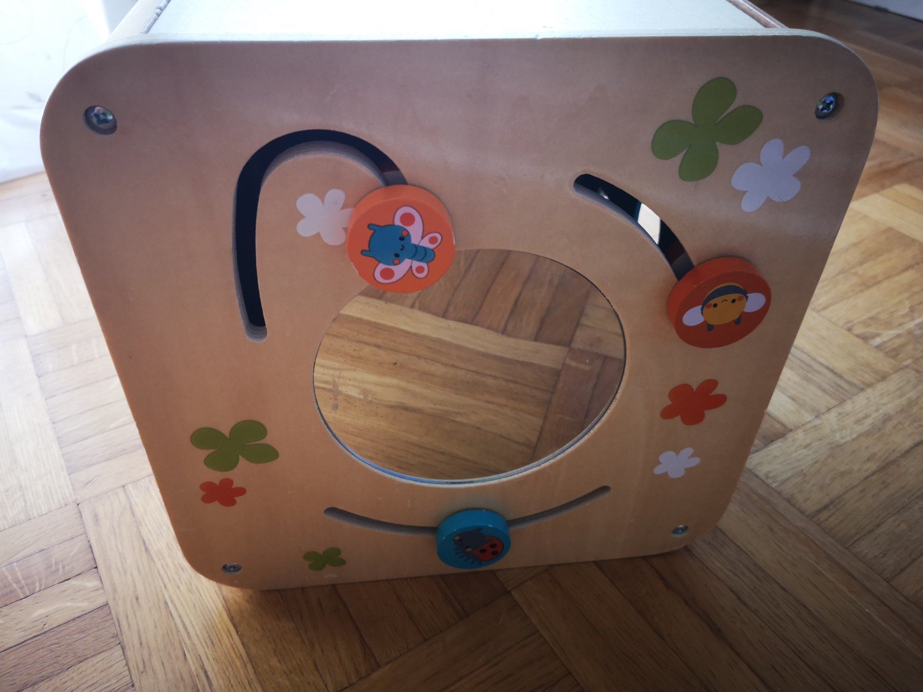 Spielzeuge: Motorikwürfel Tiere, Tafel / Cube activités animaux – Gebraucht aus Onex von Genevois85 4