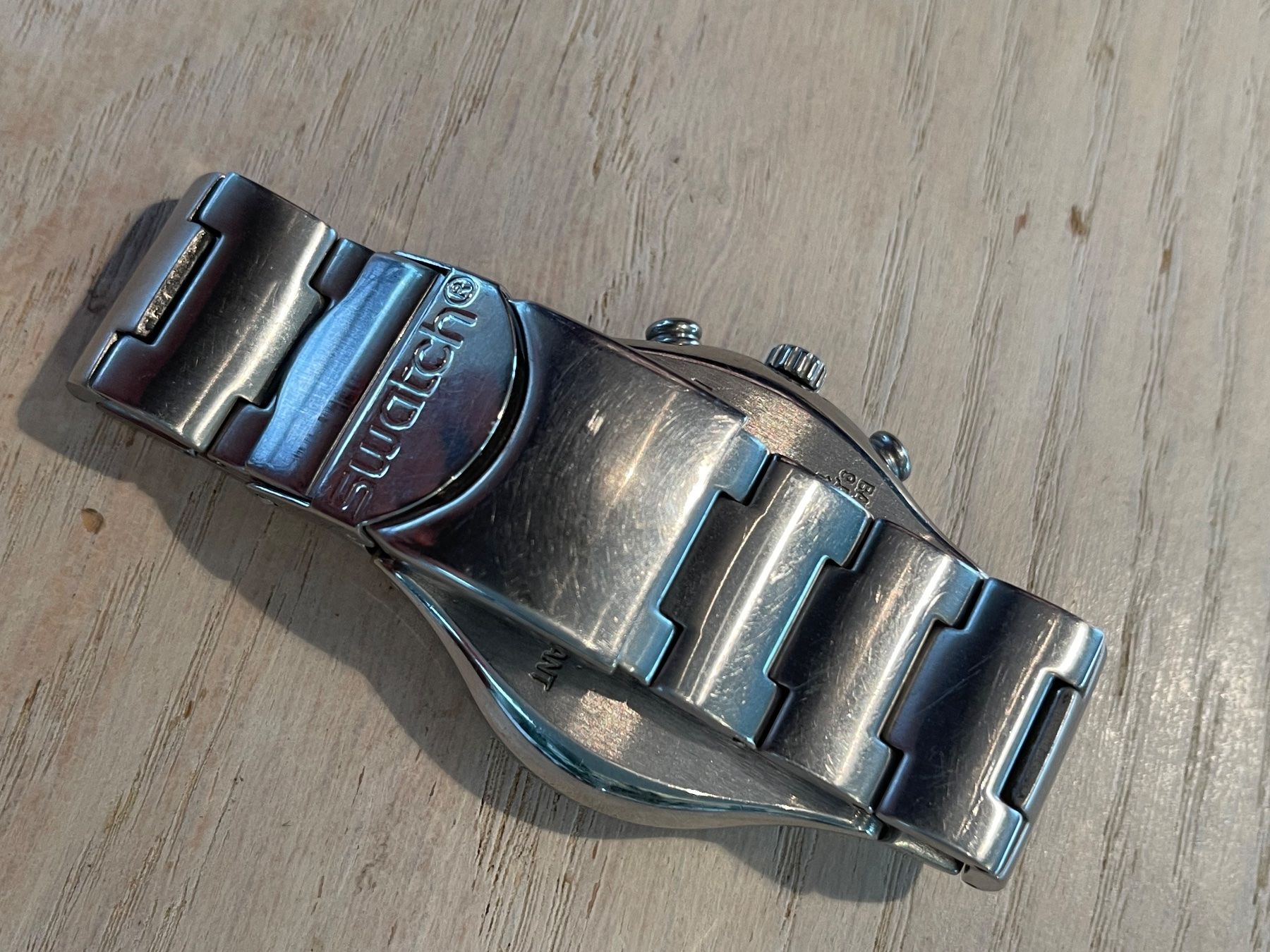Swatch Uhren: Swatch Irony Chronograph Uhr gebraucht – Gebraucht aus Staufen von Gloetschge 3