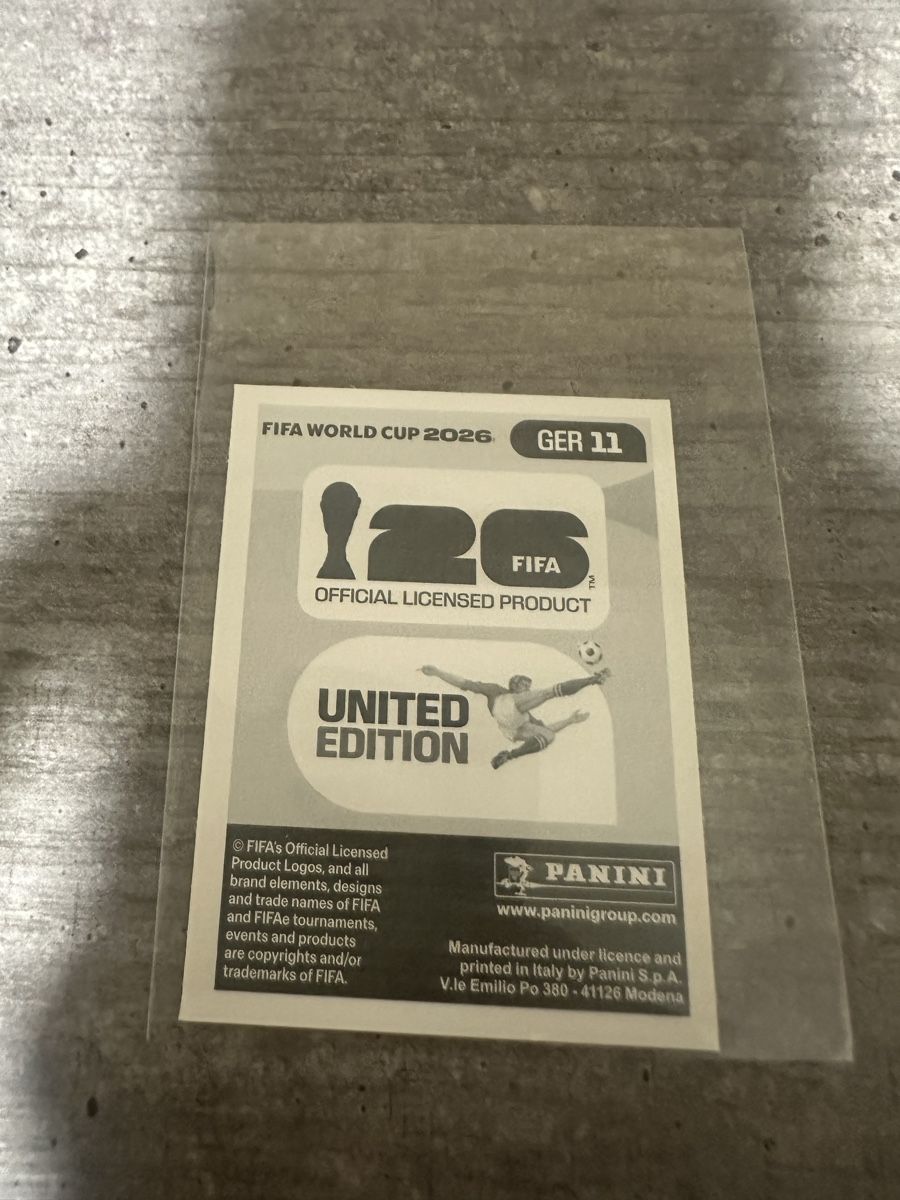 Panini Carte collezionabili: GER 11 , FIFA WORLD CUP 2026 PANINI  – Nuovo (secondo la descrizione) da Frauenfeld venduto da 1PegPeg1 1