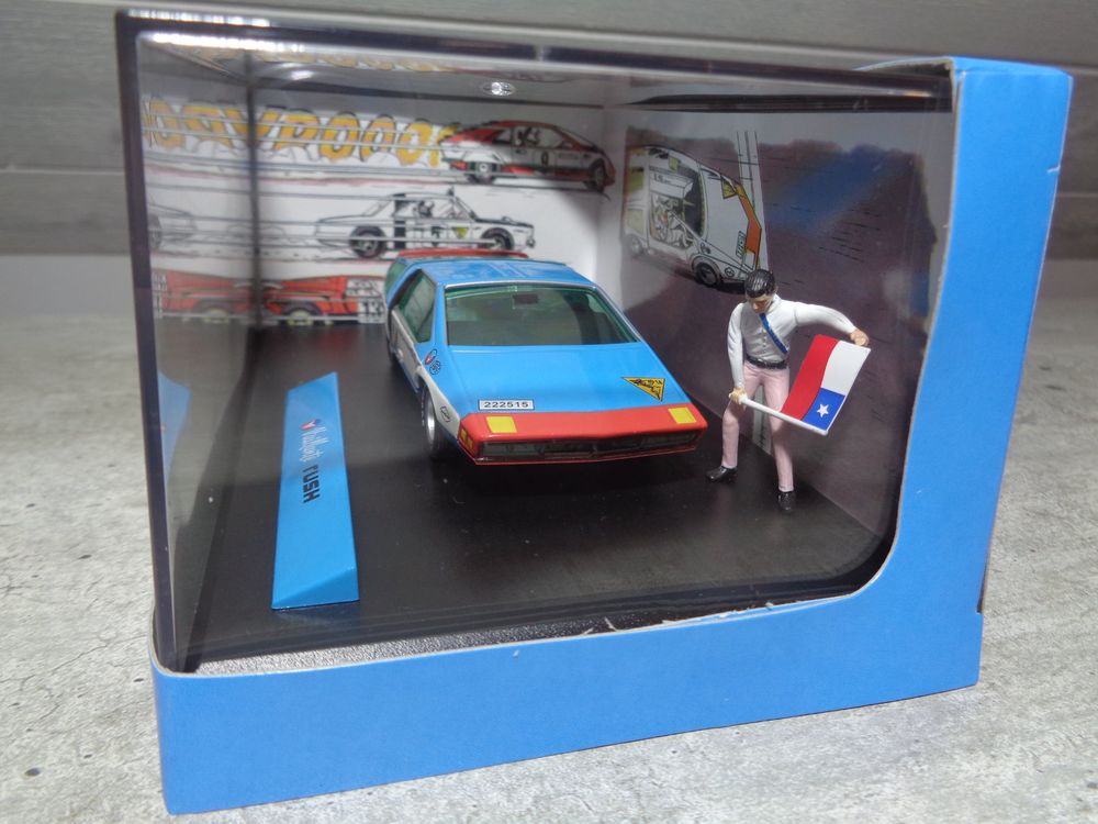 Altaya 1:43 Michel Vaillant Diorama Vaillante Rush 3