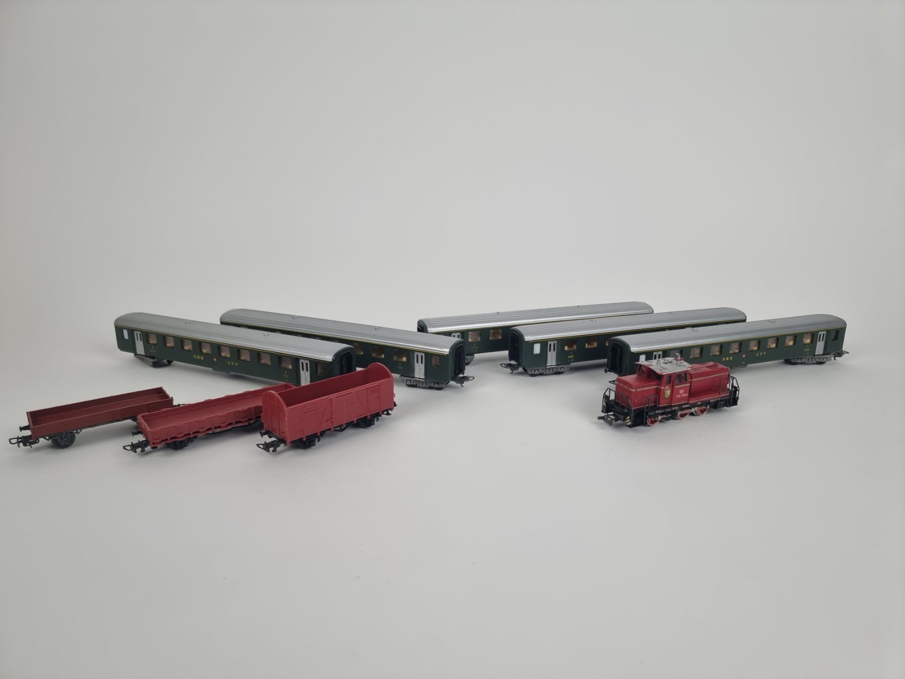 Märklin Modellini di ferrovie: Modelleisenbahn- Set – Usato da Urtenen-Schönbühl venduto da Restwert_Schoenbuehl
