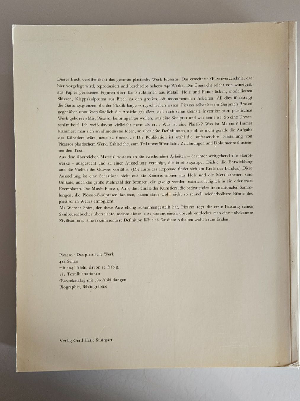 Libri: Picasso - Das plastische Werk – Usato da Basel venduto da True_Hofer_Store 1