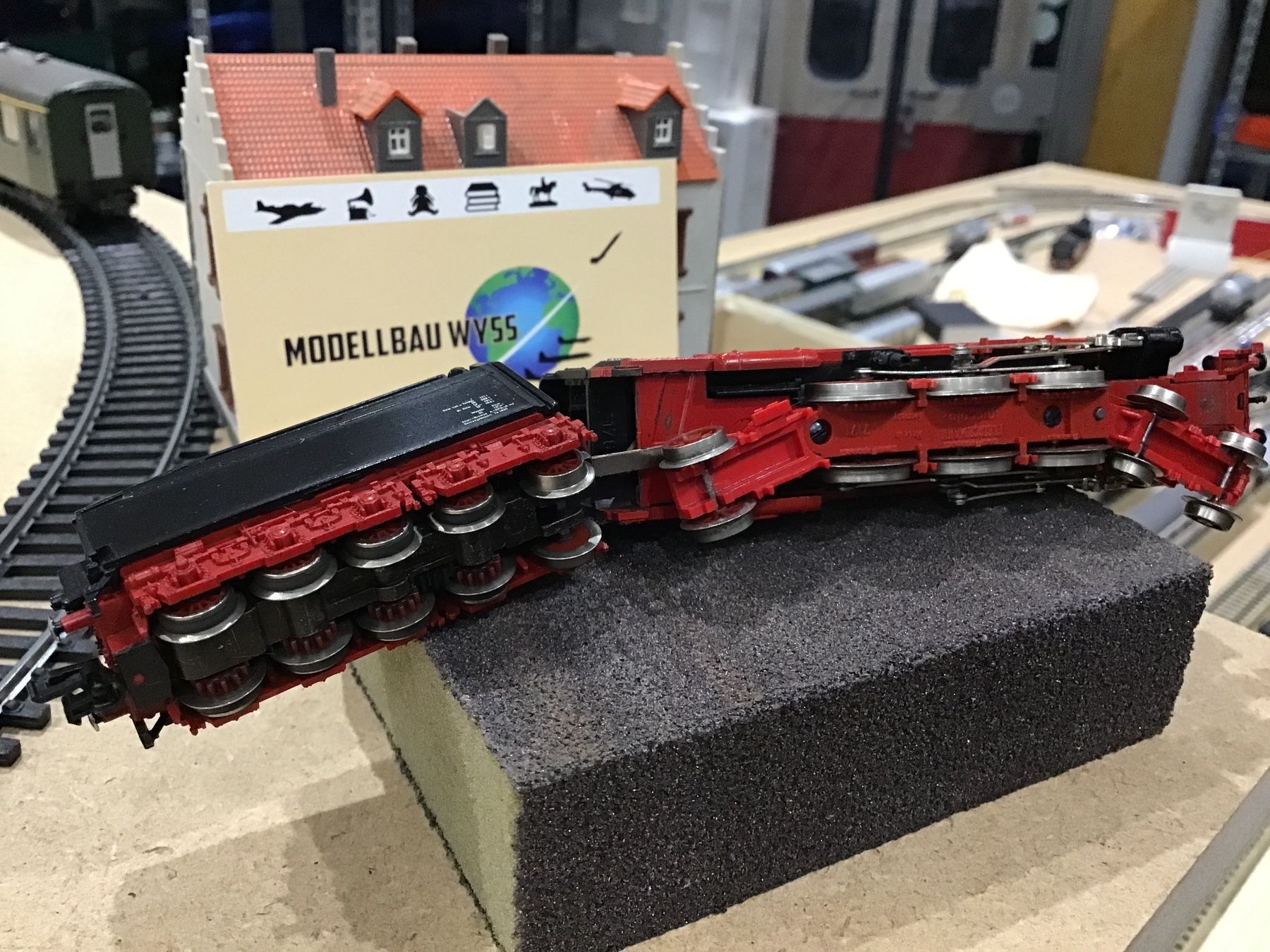 Trix Modelleisenbahnen: MINITRIX Dampflokomotive BR 012, SPUR N – Gebraucht aus Männedorf von Spezial-Modelle 5