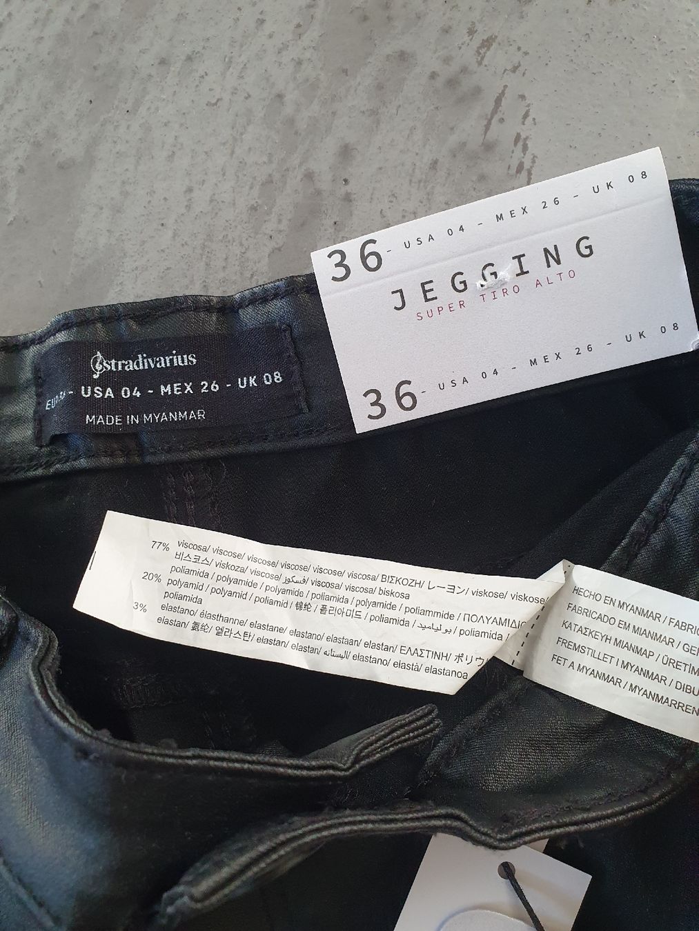 Stradivarius Pantaloni: Jeggins, 36 – Nuovo e nell'imballaggio originale da Steinach venduto da Xamax18 5