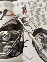 Harley Prospekt, Katalog, Broschüre Softail 1986