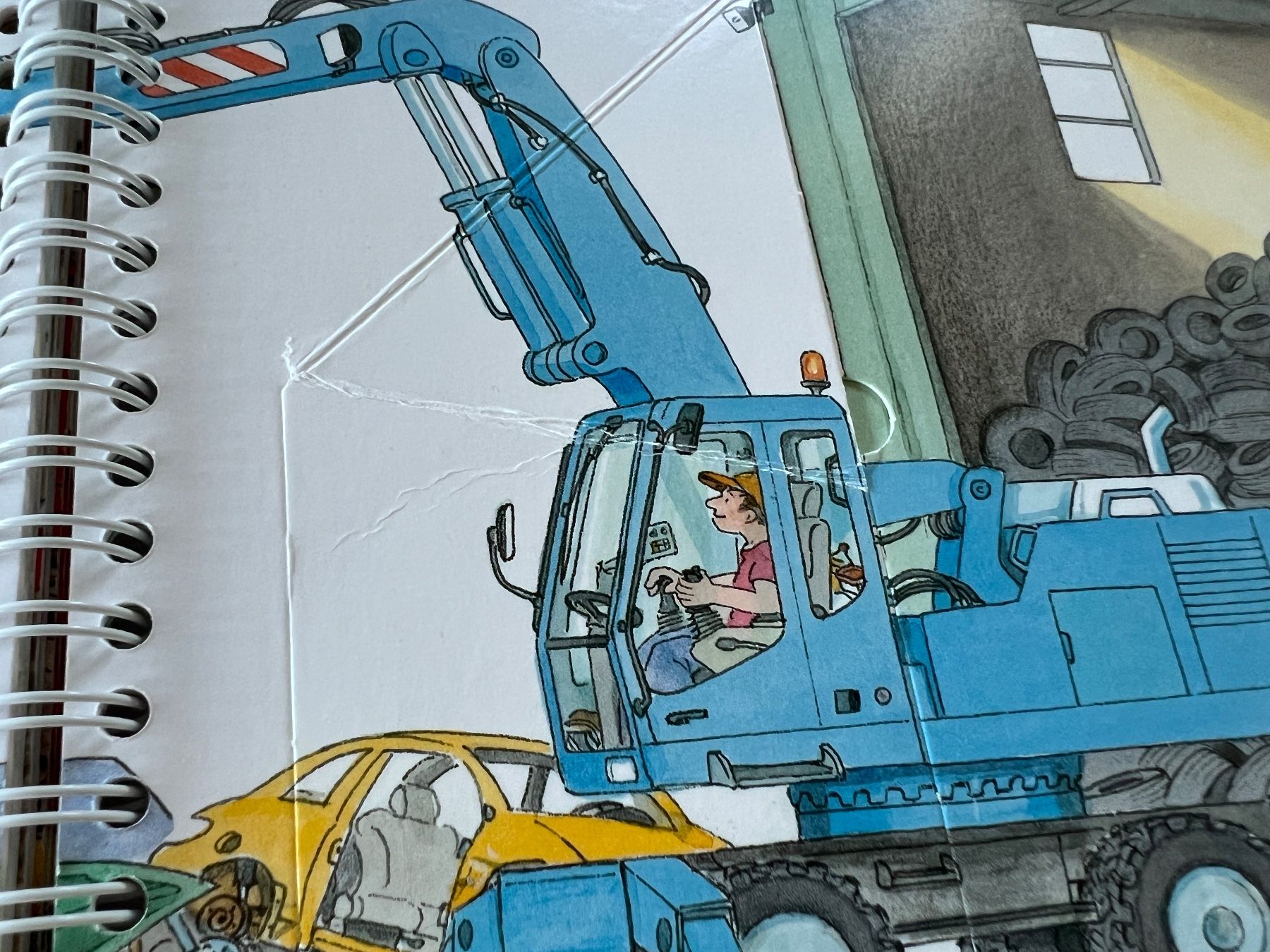 Bücher: Der Bagger * Wieso Weshalb Warum Junior – Gebraucht aus Ennetbaden von mapa05 8