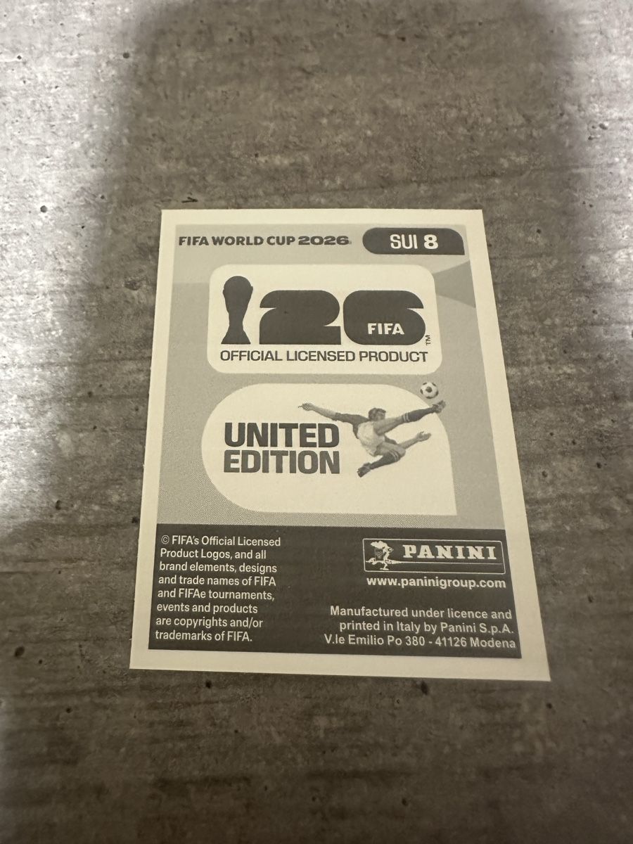 Panini Carte collezionabili: SUI 8 , FIFA WORLD CUP 2026 PANINI  – Nuovo (secondo la descrizione) da Frauenfeld venduto da 1PegPeg1 1