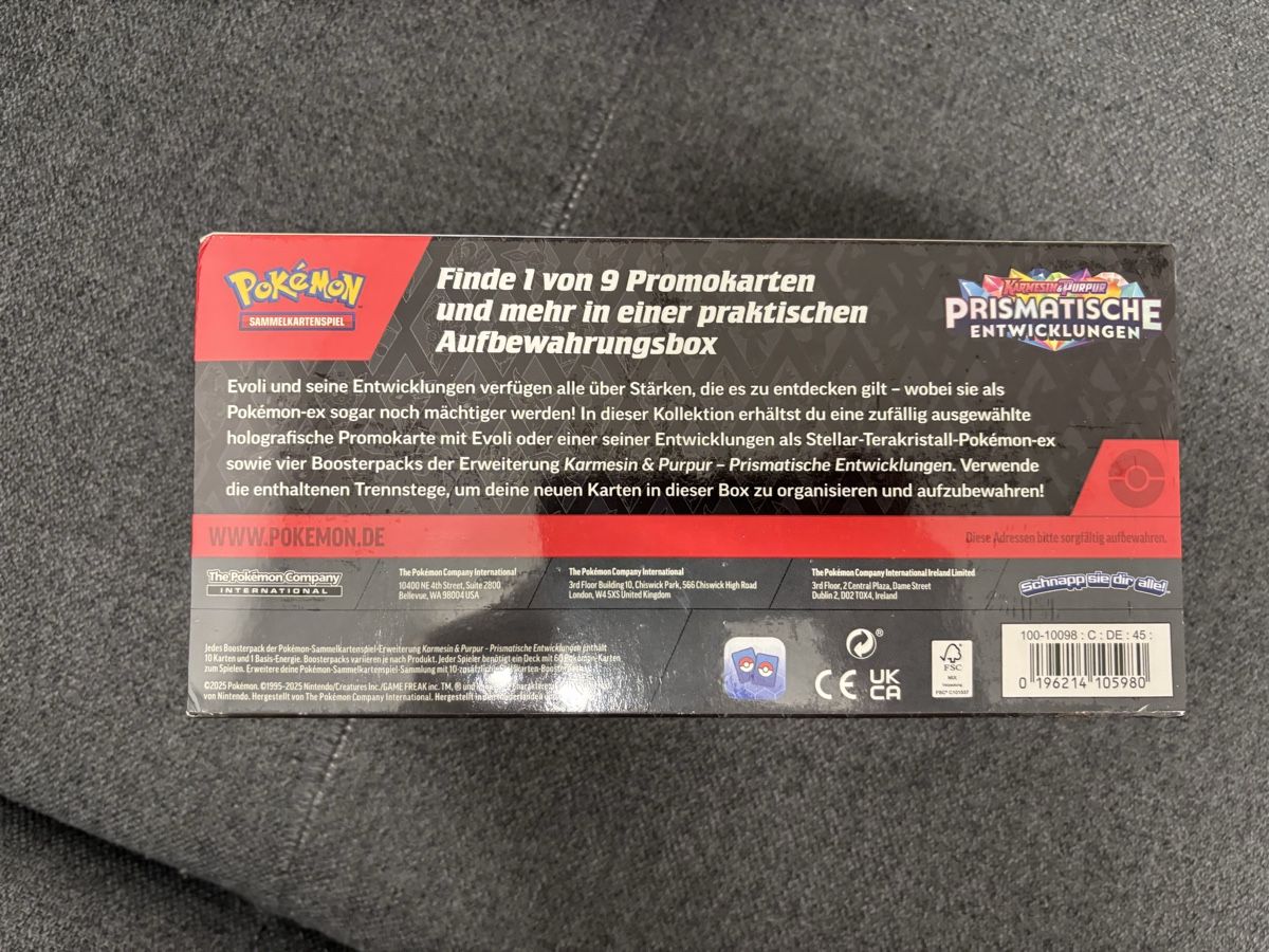 Pokémon Sammelbilder & Trading cards: Prismatic Evolutions Überraschungsbox – Neu und originalverpackt aus Inwil von ste_roma 1
