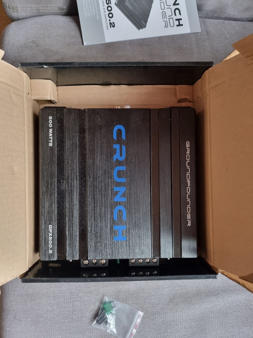 Amplificatori: Crunch GPX500.2 Verstärker – Usato da St.urban venduto da JORDIJa 1