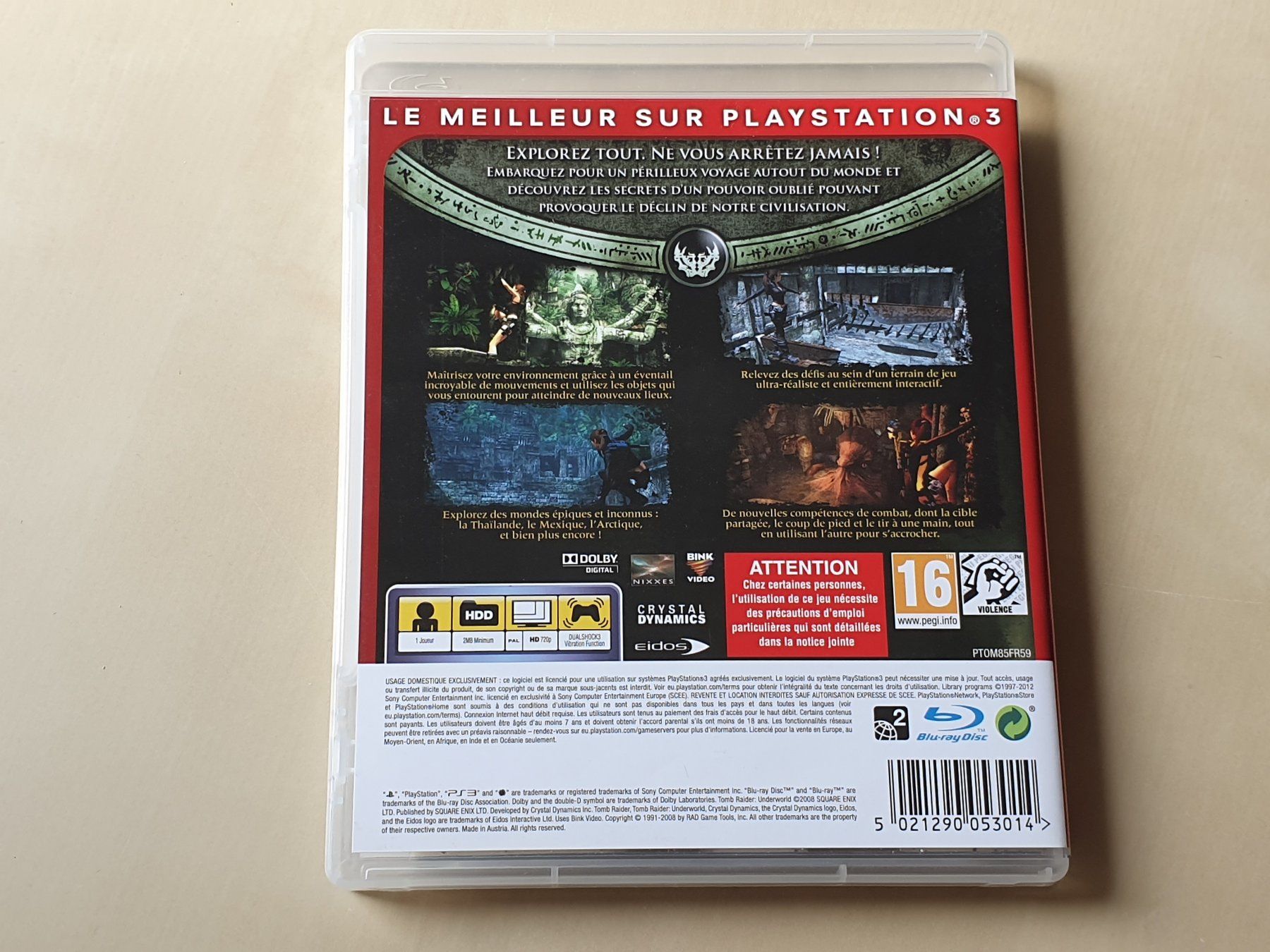 Sony Spiele: Tomb Raider Underworld FRA – Gebraucht aus Stansstad von collectorsshop 1