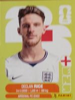 Panini Fussball Karte Declan Rice England guter Zustand