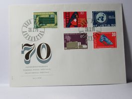 Brief , Sonderpostmarken , Francobolli Speziali   1970