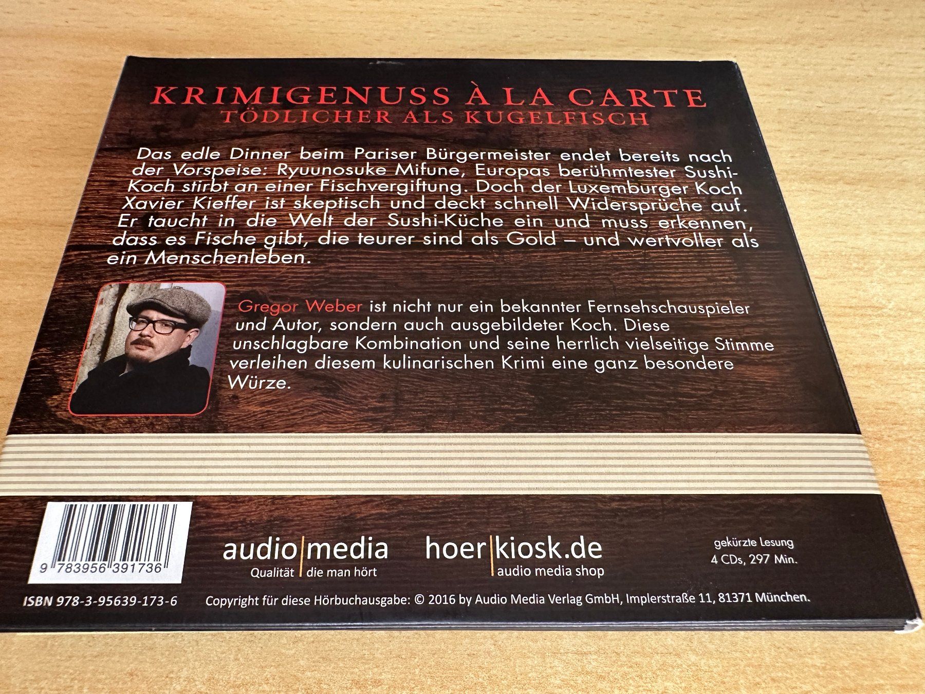 Audiolibri: Tom Hillenbrand Gregor Weber - Rotes Gold - 4 CD – Usato da Rikon im Tösstal venduto da Alpenmutz 1