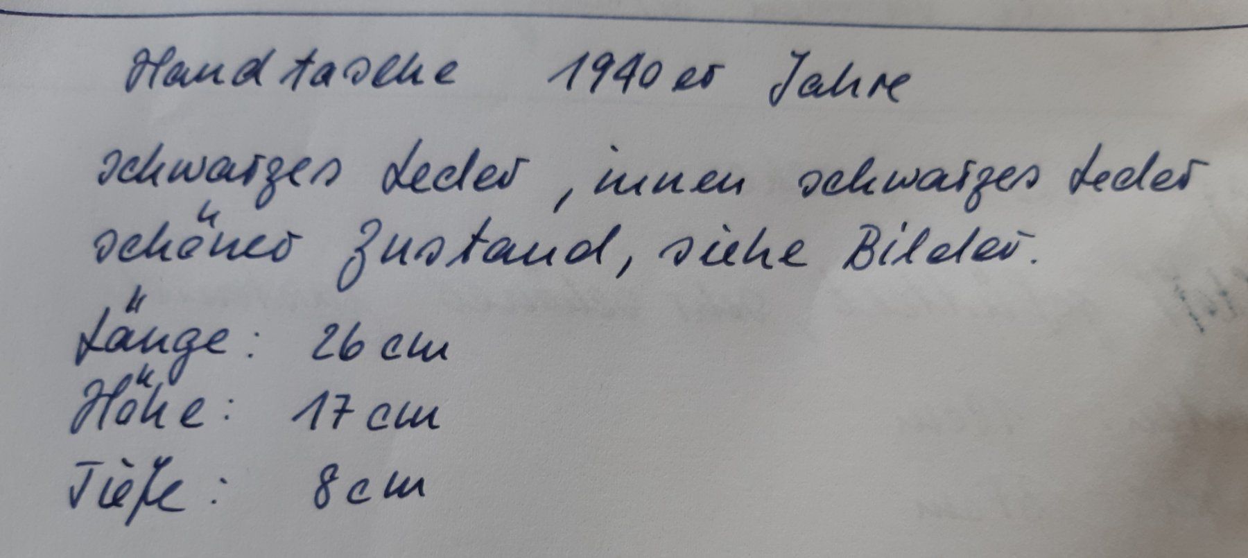 Borse da donna: 1940er Jahre Tasche – Usato da Arbon venduto da torso444 4