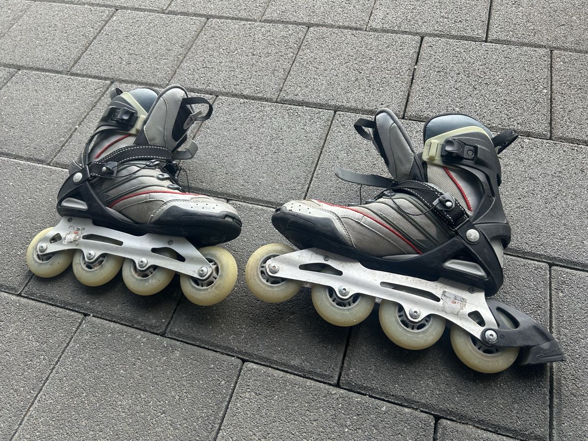 Pattini in linea & Pattini a rotelle: Inlineskates Gr.45 – Usato da Merenschwand venduto da ___niggi___ 1