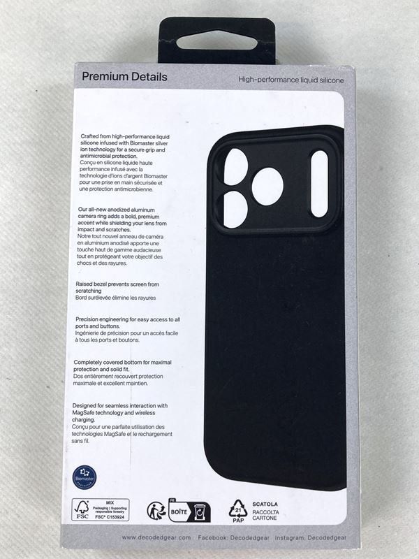 Covers & Schutzfolien: DECODED | Liquid Silicone Back Cover | Schwarz – Neu (gemäss Beschreibung) aus Wittenbach von Restwert_St-Gallen 5