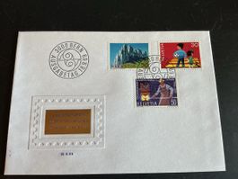 Schweiz Briefmarken Ersttagsbrief Bern 18.9.69 Top!