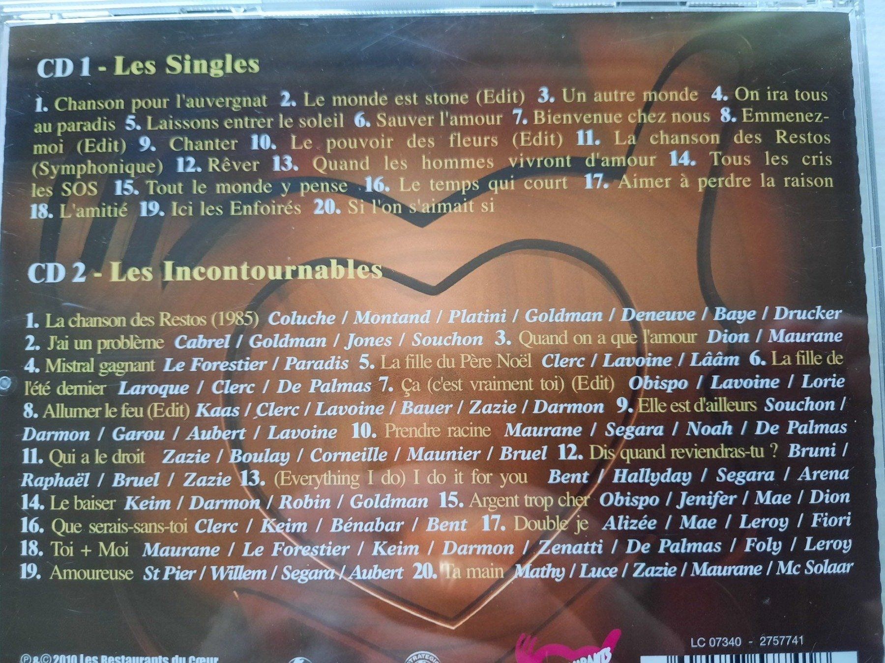 CD: CD Le Meilleur des Enfoirés – Usato da Pully venduto da bro_n52j 2
