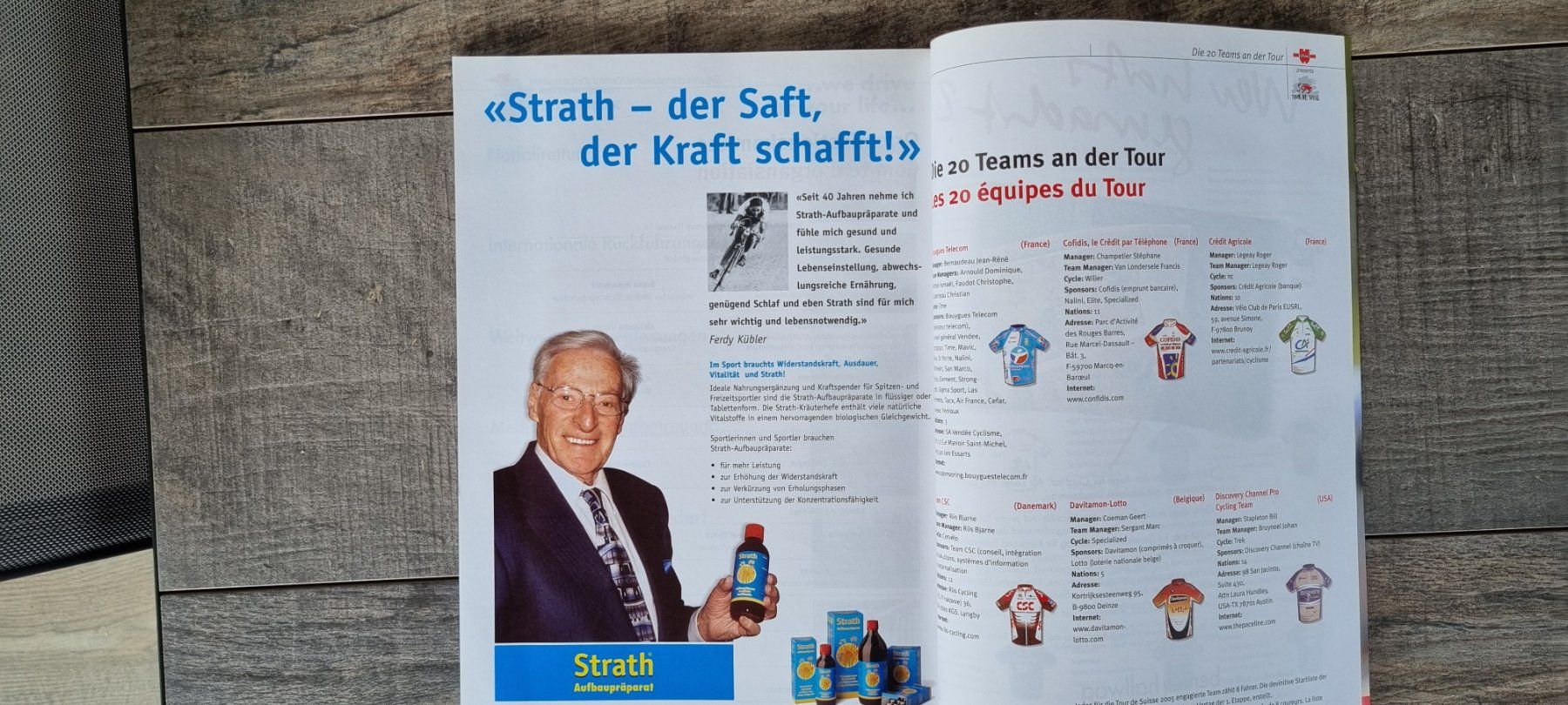 Revues & Magazines: Offizielles Programm Tour de Suisse 2005 gebraucht – D'occasion à Bözberg par hei_bbz2 3