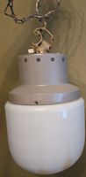 Retro Industrie Hängelampen 60er Vintage Lampe Milchglas D