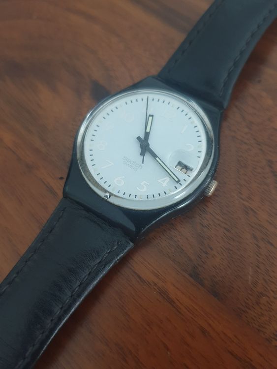 Swatch uhr mit Neu Batterie Swiss Made 2