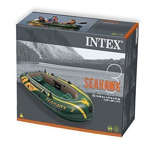 Barche: INTEX Seehawk 3 Boot top neu 2017! – Nuovo e nell'imballaggio originale da Wynau venduto da Intexpool24 1