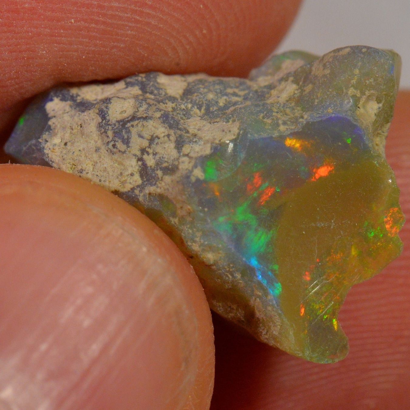 Edelsteine: 8.6 Karat - Roher Äthiopischer Welo Opal – Neu (gemäss Beschreibung) aus Rüti ZH von DeinOpal 3
