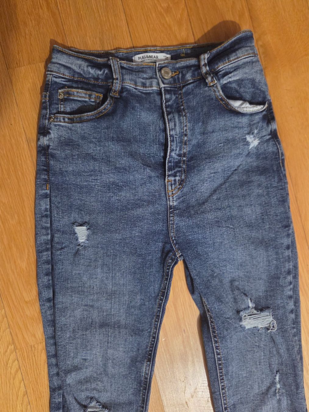 Pull&Bear Jeans: Pull&Bear High Waist Jeans Hose Gr.36/34 mit Elastin – Usato da Sachseln venduto da dz1979dz 1