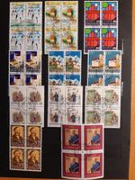 Liechtenstein 4er Blocks 1986