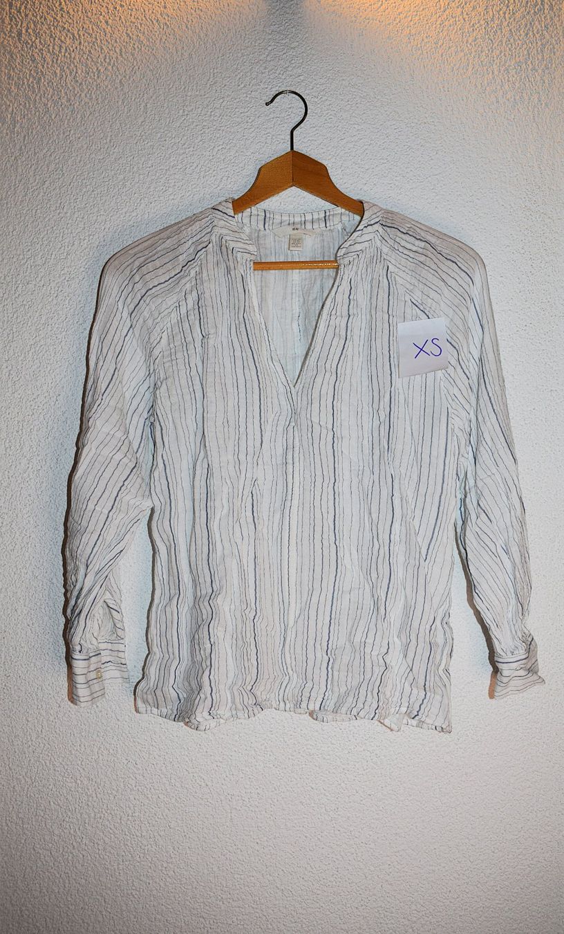 H&M Camicette: H&M Bluse, Grösse XS, gestreift – Usato da Merenschwand venduto da tolles_2hand