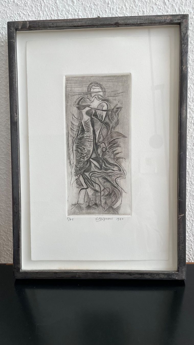 Arts picturaux & lithographies: Serge Brignoni Lithographie – D'occasion à Péry par Beatrice_Schumacher 1