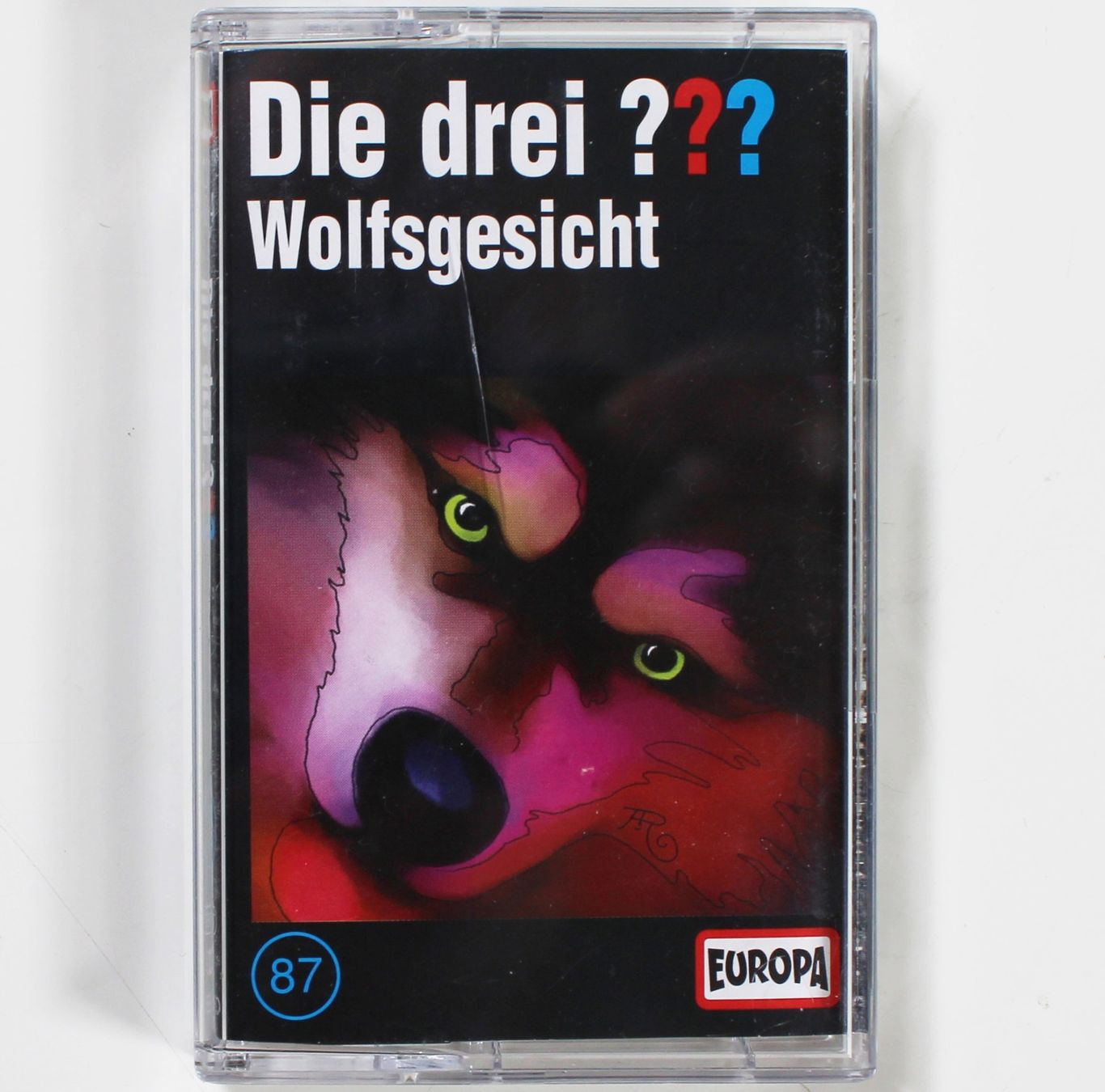 Kompaktkassetten: MC Die Drei Fragezeichen 87 - Wolfsgesicht – Gebraucht aus Brüttisellen von Collector-Corner